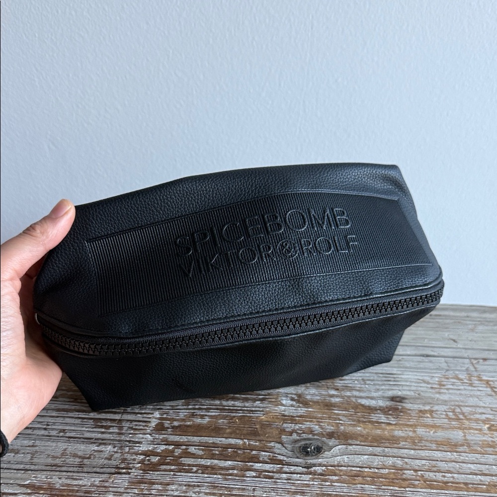 Viktor & Rolf Black Toiletry Bag